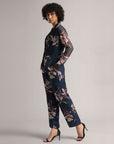 Nautilis Blue Floral Powersuit